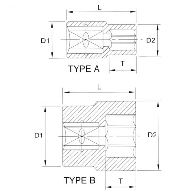 LICOTA F2014 Головка торцевая 12гр. 1/4", 14мм LICOTA F2014 Головка торцевая 12гр. 1/4", 14мм