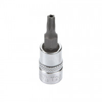 Головка торцевая с вставкой torx с отверстием 1/4" T20H Головка торцевая с вставкой torx с отверстием 1/4" T20H