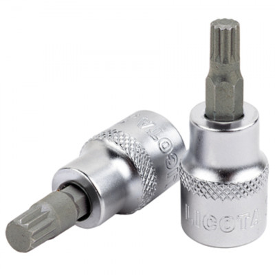 LICOTA H4RM14A Головка торцевая с вставкой spline 1/2" M14 L=100мм
