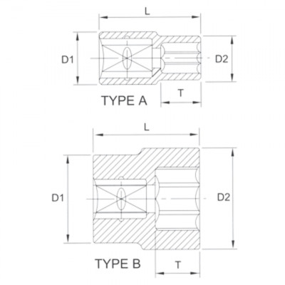 LICOTA N2011 Головка торцевая 6 гр. 1/4", 11 мм LICOTA N2011 Головка торцевая 6 гр. 1/4", 11 мм