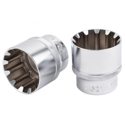 Головка торцевая глубокая spline 3/8" 14мм